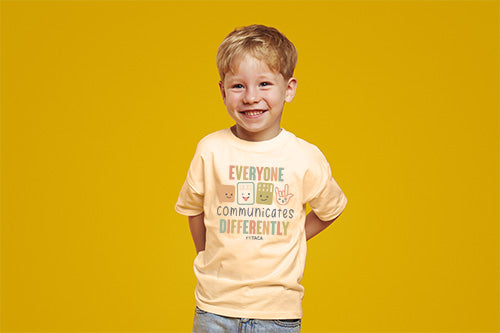Youth "Everyone Communicates Differently" T-Shirt