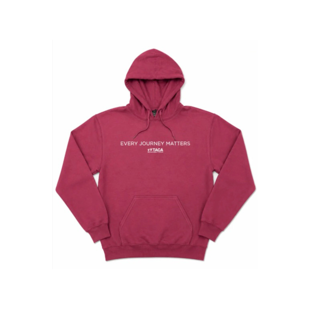 "Every Journey Matters" Hooded Pullover Sweatshirt