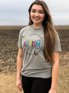 "I Love Someone with Autism a Whole Bunch" Shirt