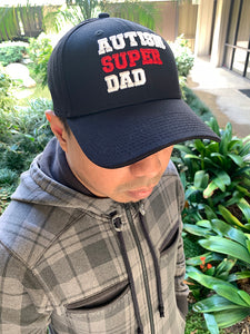 Autism "Super Dad" Hat