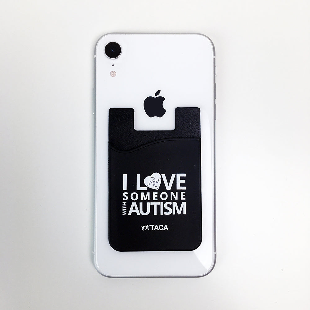 I Love Someone with Autism - Mini Phone Wallet